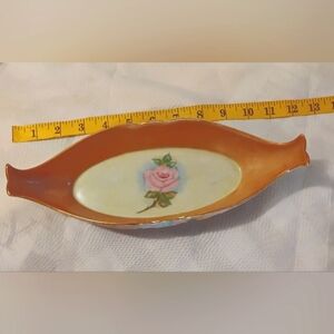 Vintage Hand Painted Tray - Signed & Dated 1956